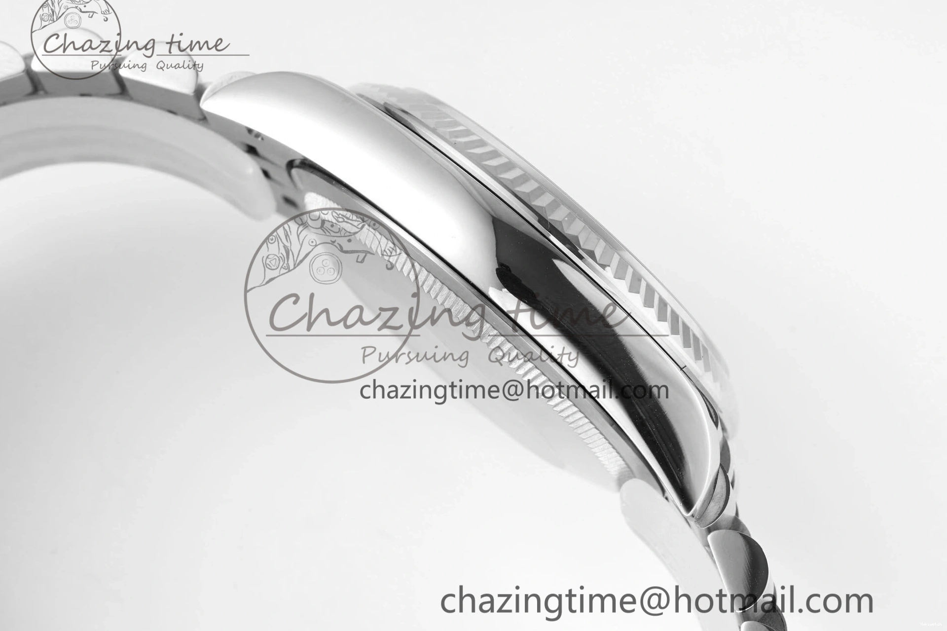 Steel Dial JDF on 904L DateJust 36 Markers V2 SS Bracelet Blue Jubilee 126234 Roman 1230